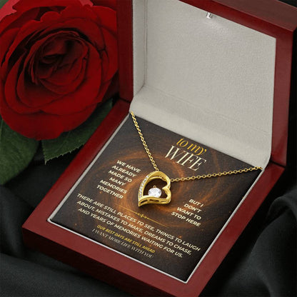 S145 - I Want To Keep Making Memories With You – Forever Love Necklace From Husband