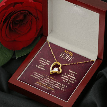 S175 - I Love Coming Back To You – Forever Love Necklace From Husband