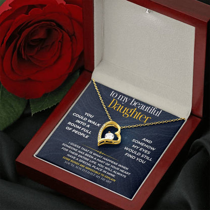 S277 - I’ll Always Have A Soft Spot For You – Forever Love Necklace From Dad