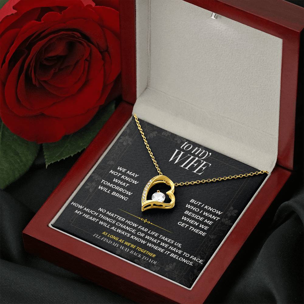 S92 - Wherever Life Takes Us – Forever Love Necklace From Husband