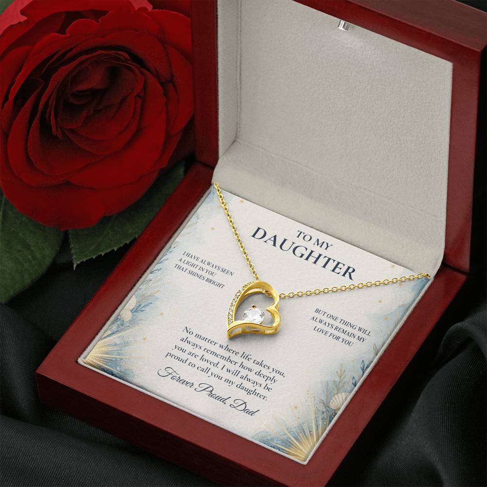 C71 - I Hope You Always See The Light In Yourself That I Have Seen Since The Beginning - Forever Love Necklace
