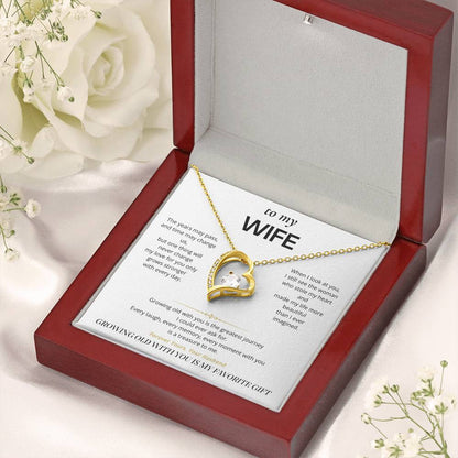 S3 - Growing Old With You – Forever Love Necklace From Husband