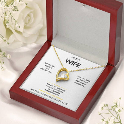 S17 - Forever Started With You – Forever Love Necklace From Husband