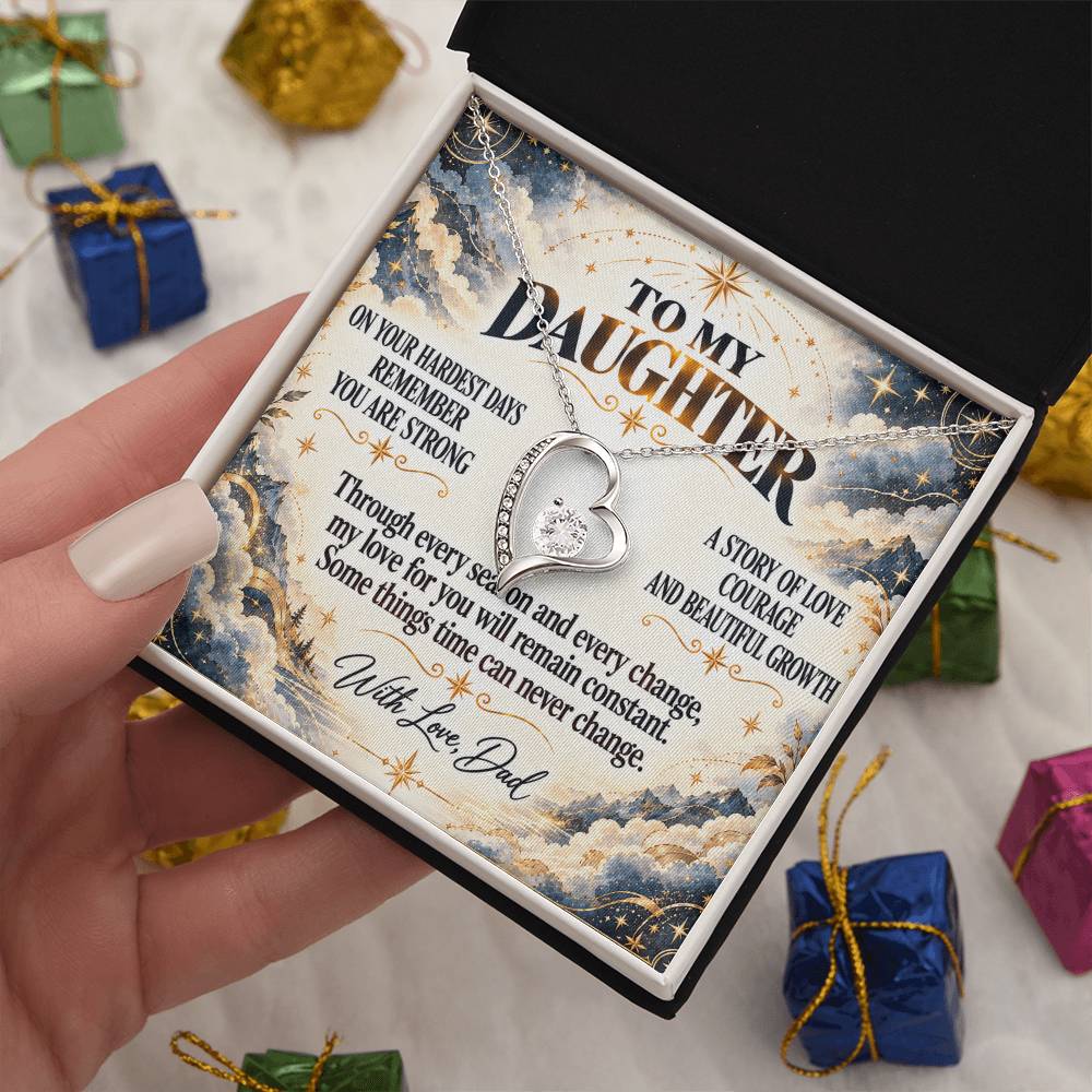 C312 - You Are The Beautiful Chapter Of My Life I Will Always Read With Pride - Forever Love Necklace