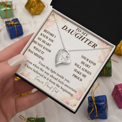 C375 - You Are A Dream I Never Knew My Heart Was Waiting To Love So Deeply - Forever Love Necklace