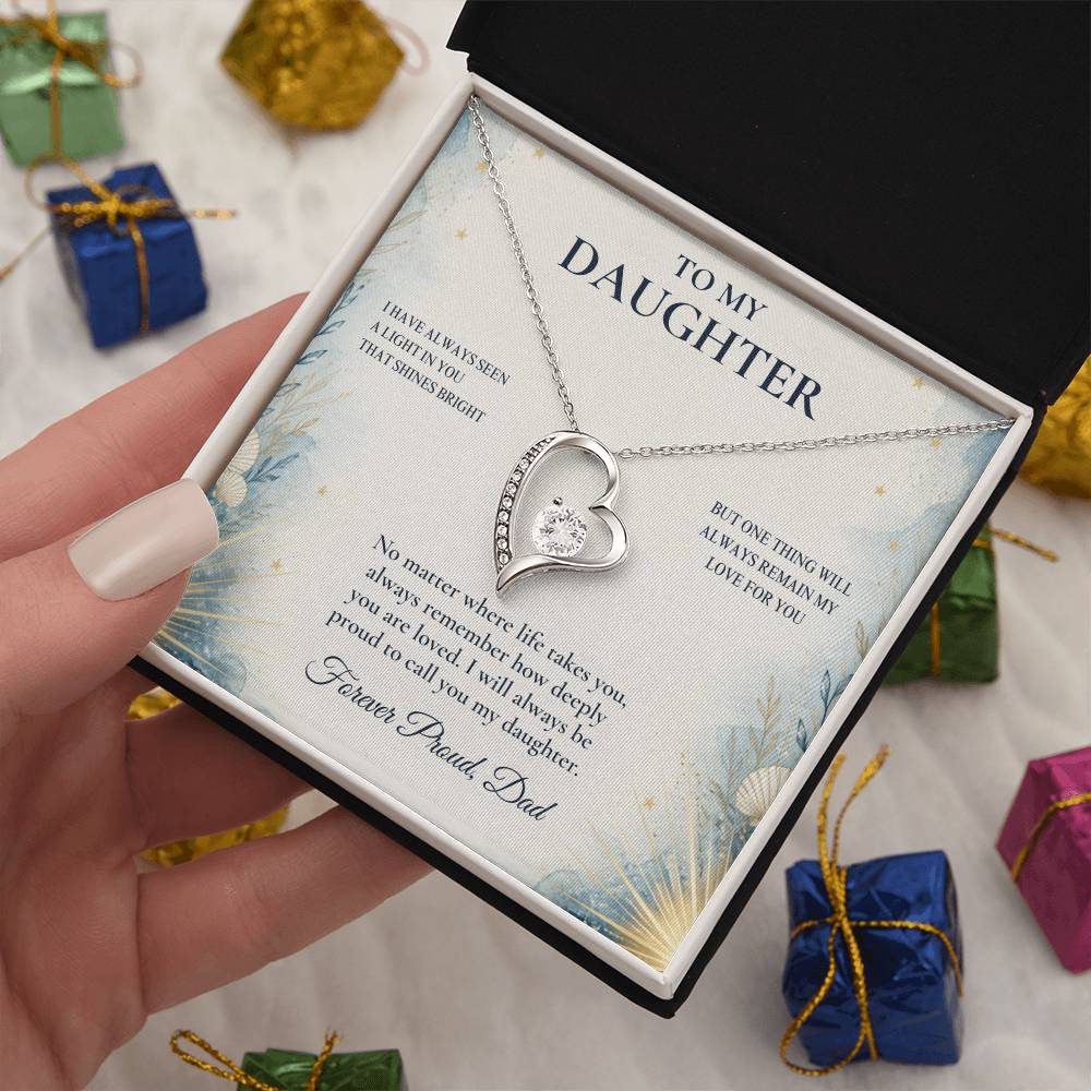 C71 - I Hope You Always See The Light In Yourself That I Have Seen Since The Beginning - Forever Love Necklace