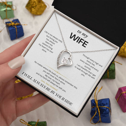 S5 - Through Every High And Low – Forever Love Necklace From Husband