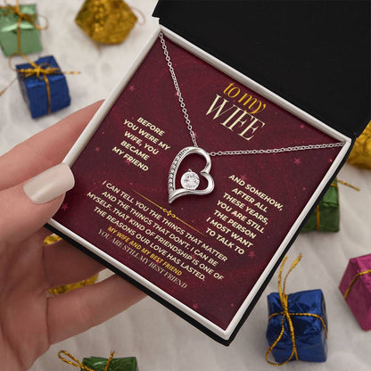 S174 - You Are Still My Best Friend – Forever Love Necklace From Husband