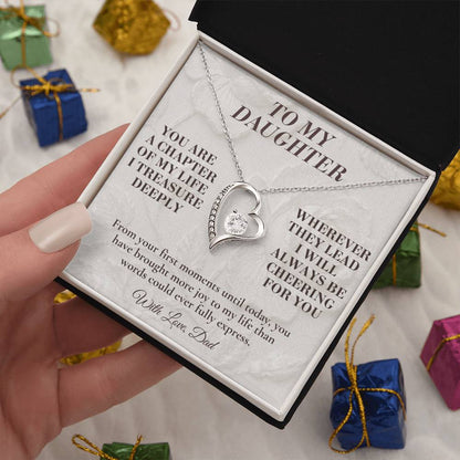 C137 - You Do Not Have To Be Perfect To Make Me Proud You Only Have To Be Yourself - Forever Love Necklace