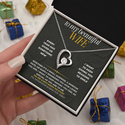 S196 - You Are The Woman I Want To Keep Surprising – Forever Love Necklace From Husband