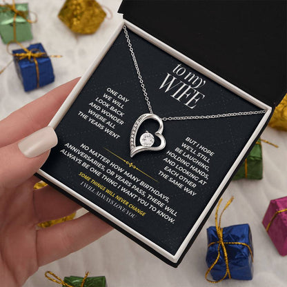 S99 - No Matter How Many Years – Forever Love Necklace From Husband