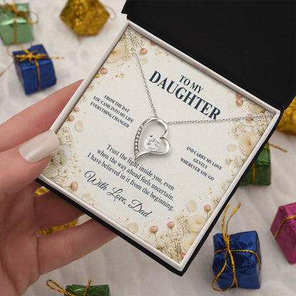 C65 - Never Doubt How Much Joy You Brought Into My Life From The Day You Arrived - Forever Love Necklace