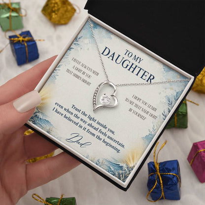 C21 - I Hope You Always See The Light In Yourself That I Have Seen Since The Beginning - Forever Love Necklace
