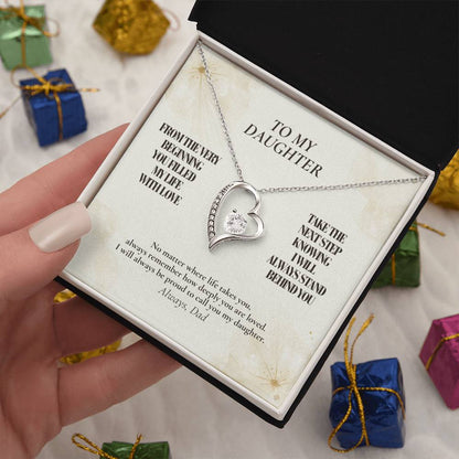 C106 - From The Very Beginning You Filled My Life With Love Pride And Joy - Forever Love Necklace