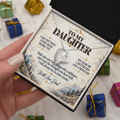 C249 - The Greatest Gift Life Gave Me Was The Chance To Love You As Your Dad - Forever Love Necklace