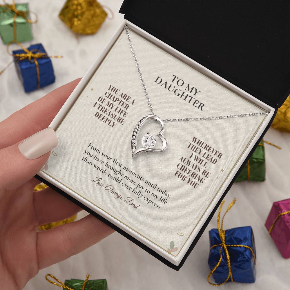 C112 - You Are The Beautiful Chapter Of My Life I Will Always Read With Pride - Forever Love Necklace