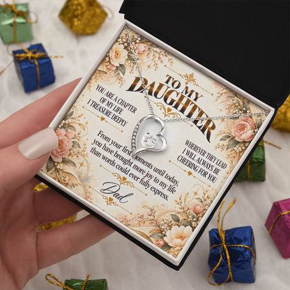 C412 - You Are The Beautiful Chapter Of My Life I Will Always Read With Pride - Forever Love Necklace
