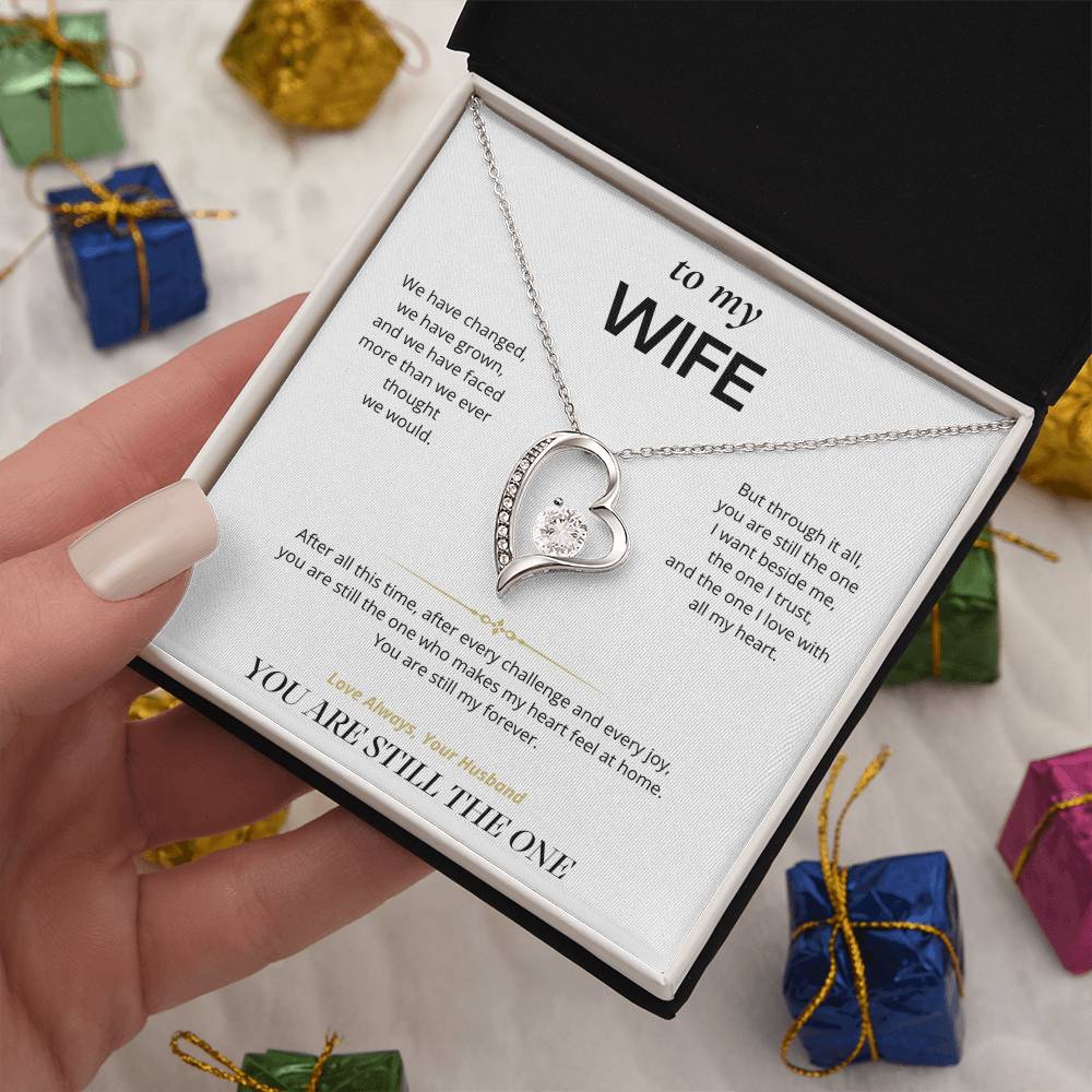 S4 - You Are Still The One – Forever Love Necklace From Husband