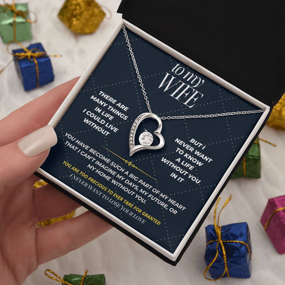S103 - You’re The Love I Never Want To Lose – Forever Love Necklace From Husband