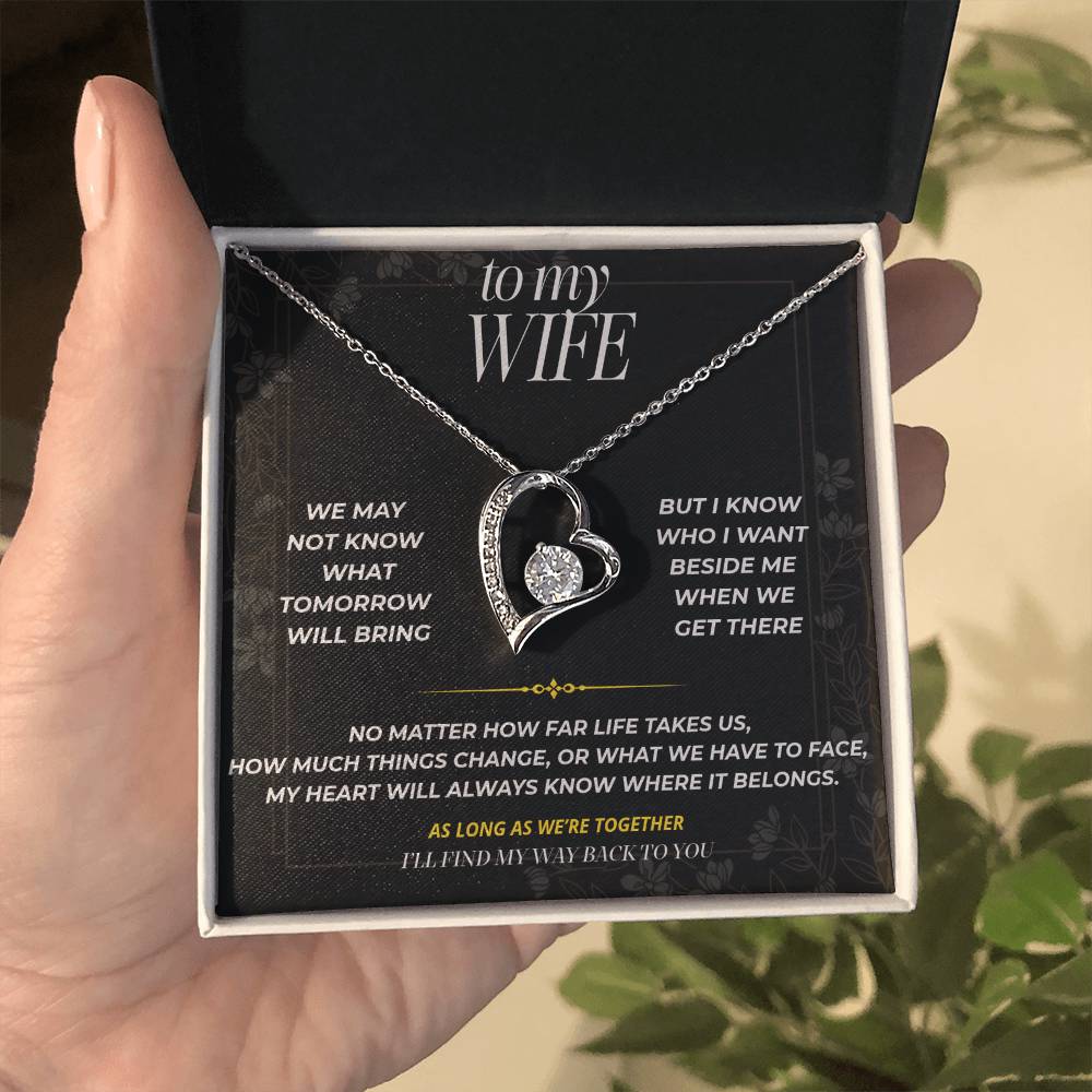 S92 - Wherever Life Takes Us – Forever Love Necklace From Husband