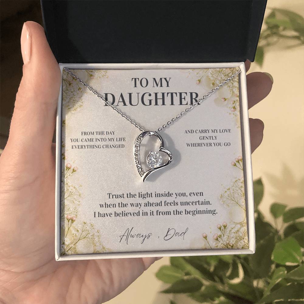 C90 - If You Ever Forget How Special You Are Remember Dad Has Never Forgotten For A Single Day - Forever Love Necklace