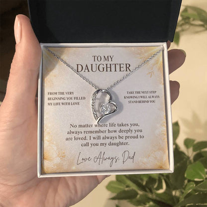 C56 - From The Very Beginning You Filled My Life With Love Pride And Joy - Forever Love Necklace
