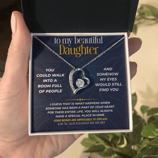 S277 - I’ll Always Have A Soft Spot For You – Forever Love Necklace From Dad