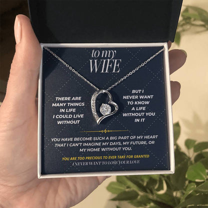 S103 - You’re The Love I Never Want To Lose – Forever Love Necklace From Husband