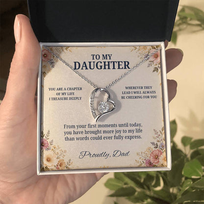 C62 - You Are The Beautiful Chapter Of My Life I Will Always Read With Pride - Forever Love Necklace