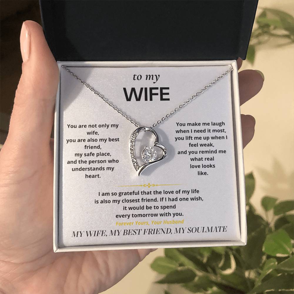 S7 - My Best Friend, My Soulmate – Forever Love Necklace From Husband