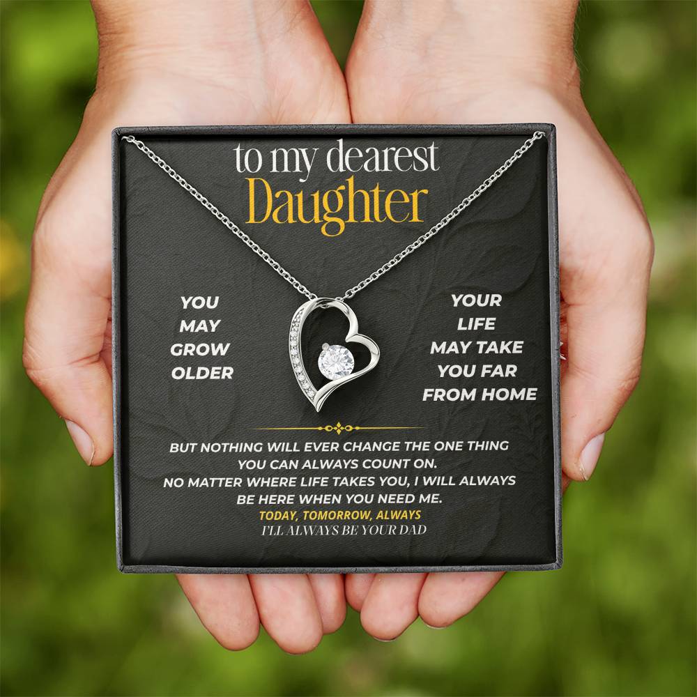 S202 - I’ll Always Be Your Dad – Forever Love Necklace From Dad