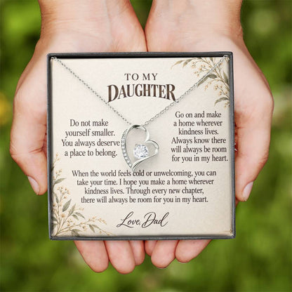 C527 - The Front Door Is Always Open And A Promise To Carry Into New Chapters - Forever Love Necklace