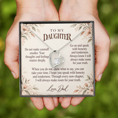 C572 - The Kitchen Table Talks And A Promise To Carry Into New Chapters - Forever Love Necklace