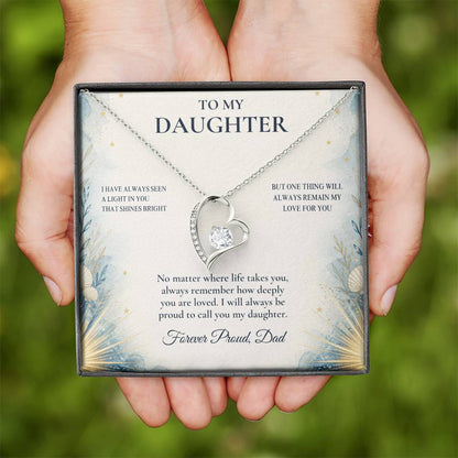 C71 - I Hope You Always See The Light In Yourself That I Have Seen Since The Beginning - Forever Love Necklace