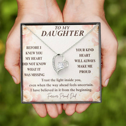 C375 - You Are A Dream I Never Knew My Heart Was Waiting To Love So Deeply - Forever Love Necklace