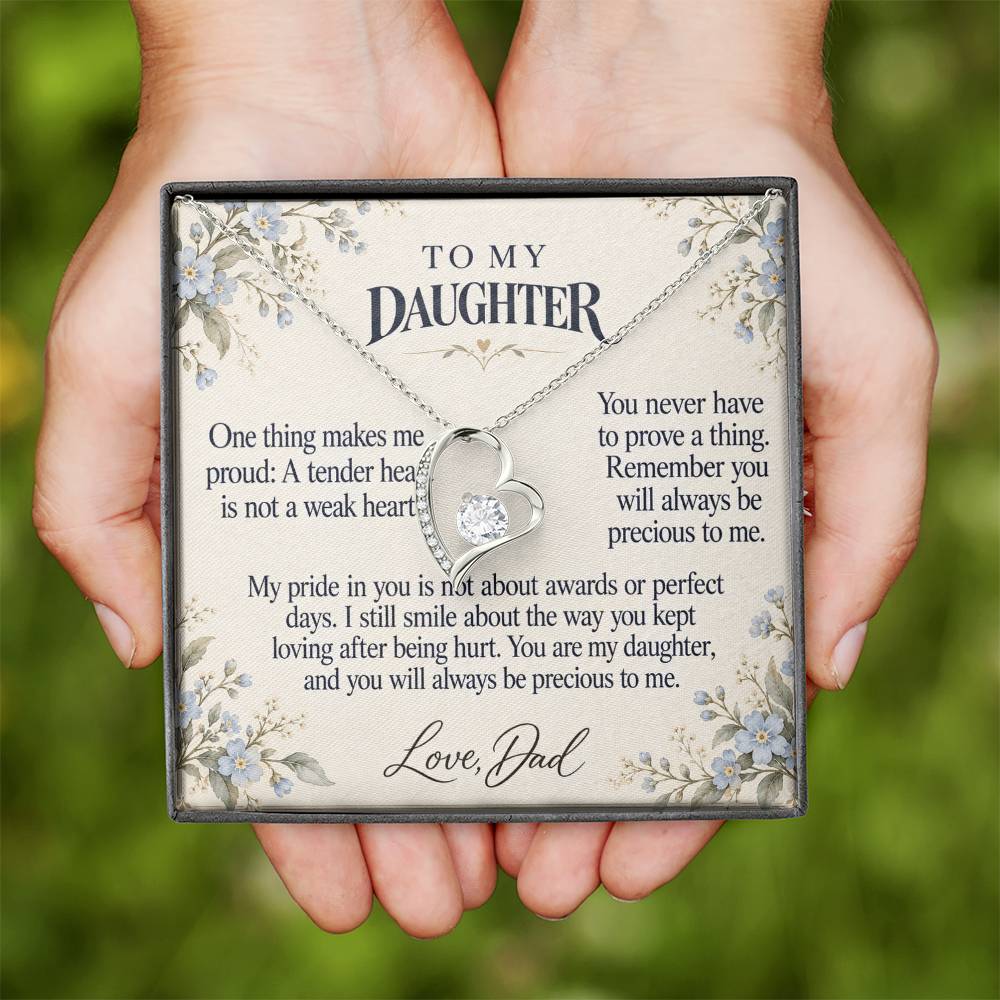 C617 - After The Heartbreak And A Promise To Carry Into New Chapters - Forever Love Necklace