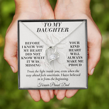 C175 - You Are A Dream I Never Knew My Heart Was Waiting To Love So Deeply - Forever Love Necklace