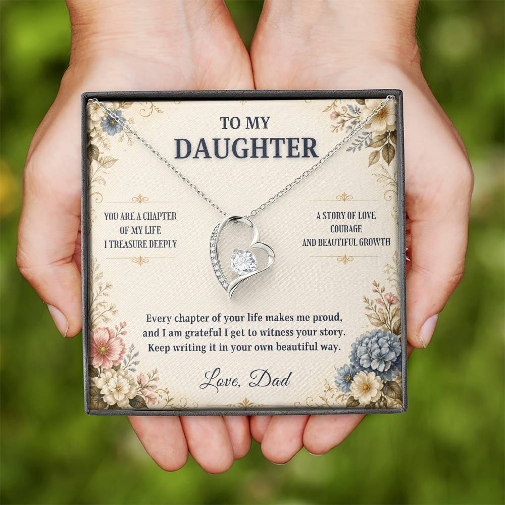 C12 - You Are The Beautiful Chapter Of My Life I Will Always Read With Pride - Forever Love Necklace
