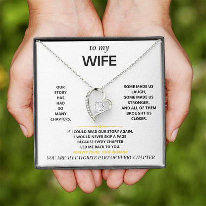S23 - Every Chapter With You – Forever Love Necklace From Husband