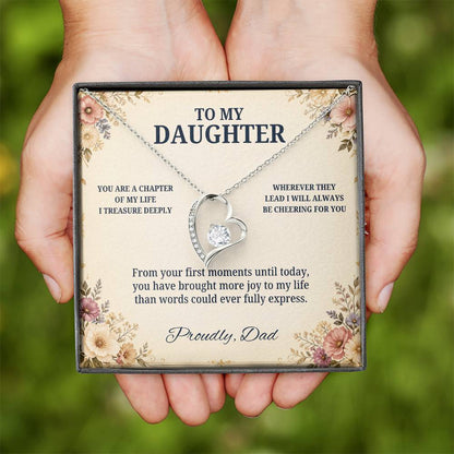 C62 - You Are The Beautiful Chapter Of My Life I Will Always Read With Pride - Forever Love Necklace
