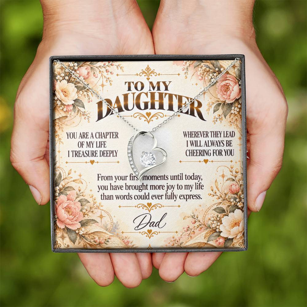 C412 - You Are The Beautiful Chapter Of My Life I Will Always Read With Pride - Forever Love Necklace