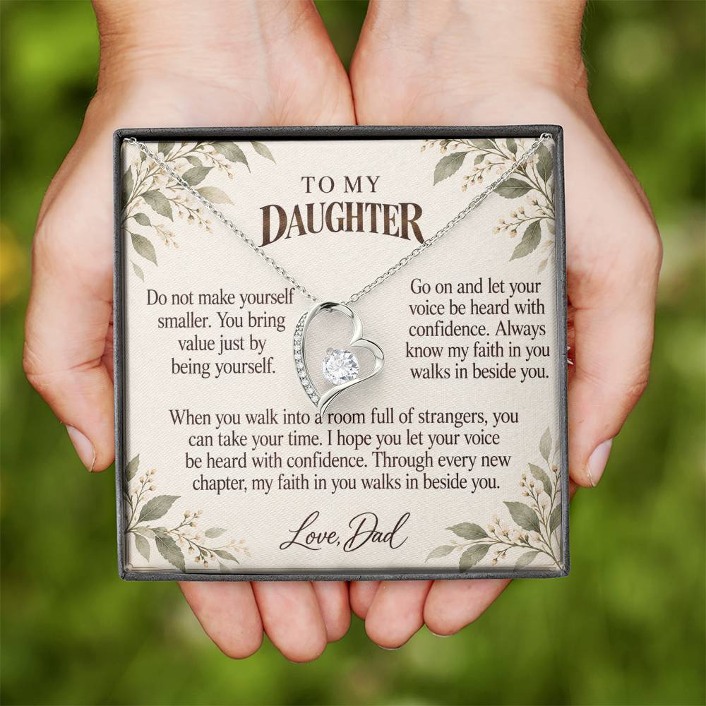 C537 - The First Day Of A New Job And A Promise To Carry Into New Chapters - Forever Love Necklace