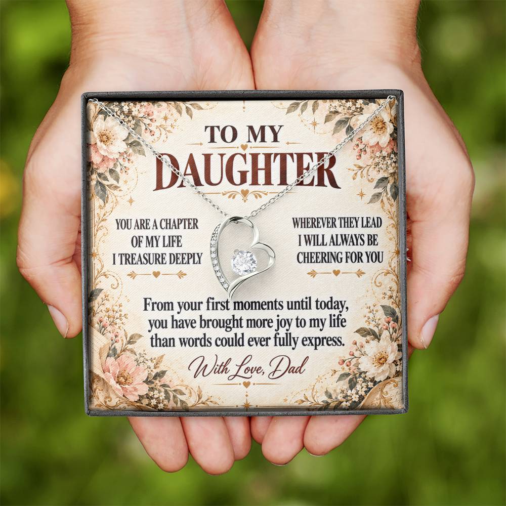 C337 - You Do Not Have To Be Perfect To Make Me Proud You Only Have To Be Yourself - Forever Love Necklace