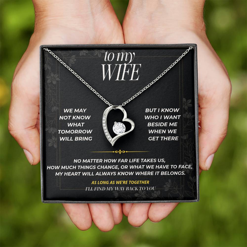 S92 - Wherever Life Takes Us – Forever Love Necklace From Husband