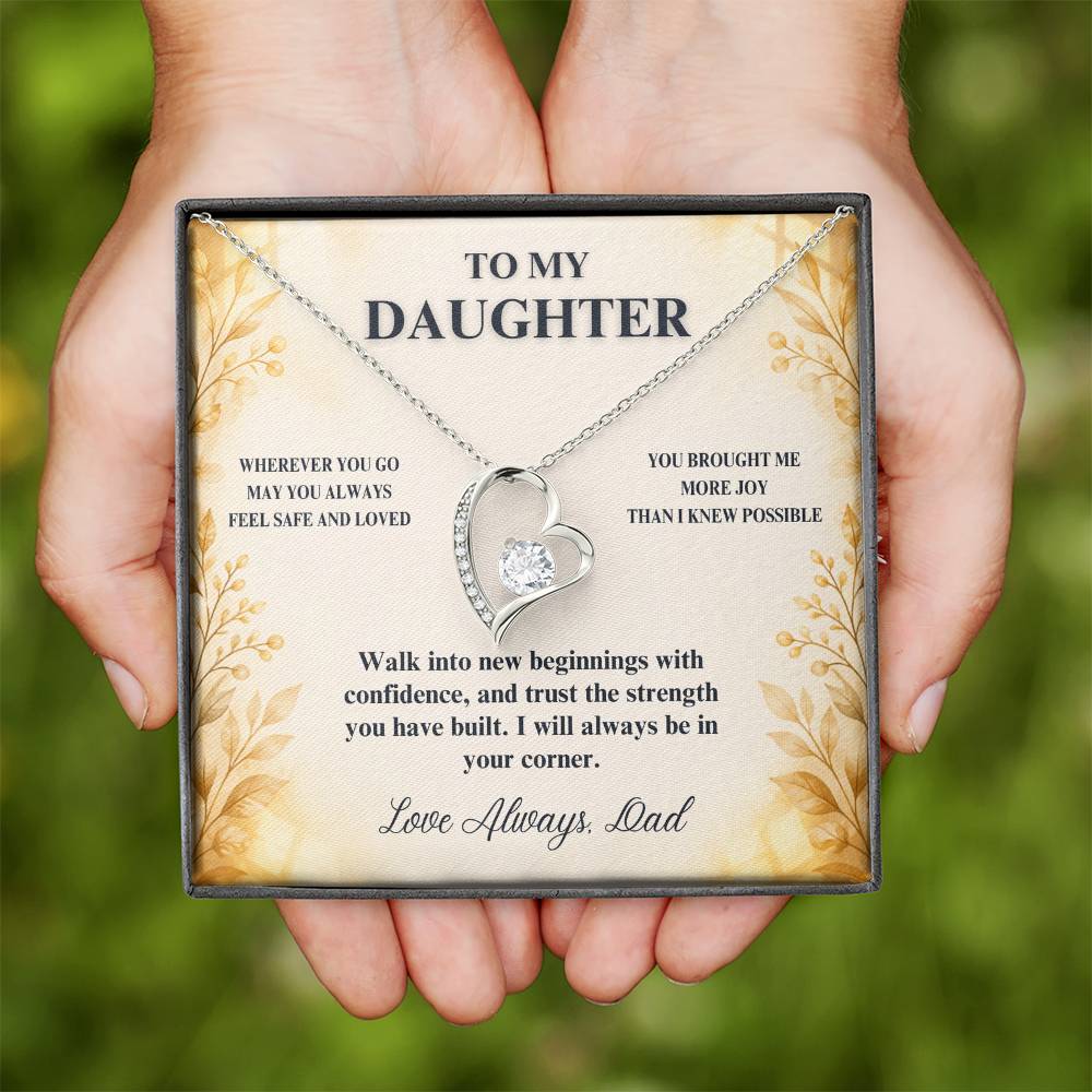C64 - My Love Will Be Your Quiet Home Wherever Your Journey Takes You - Forever Love Necklace