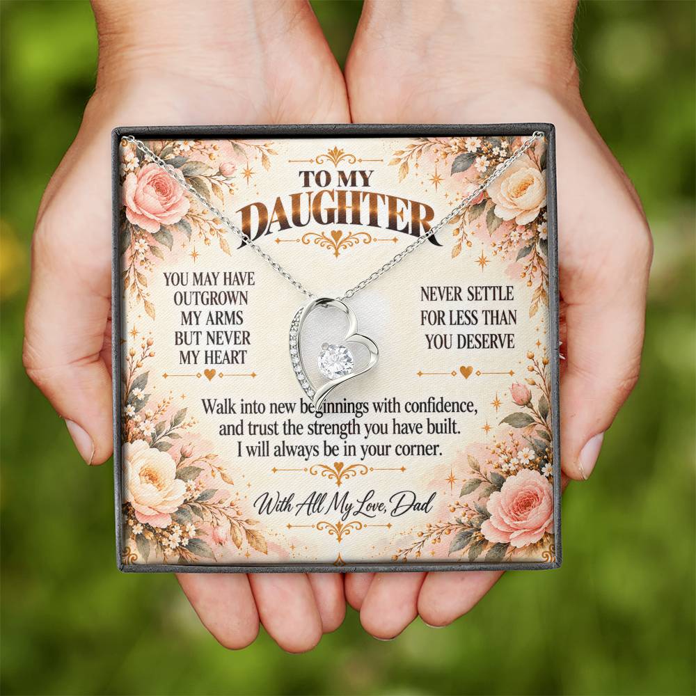 C429 - Your Life Is Yours To Create And I Will Always Be Proud Of The Woman You Become - Forever Love Necklace