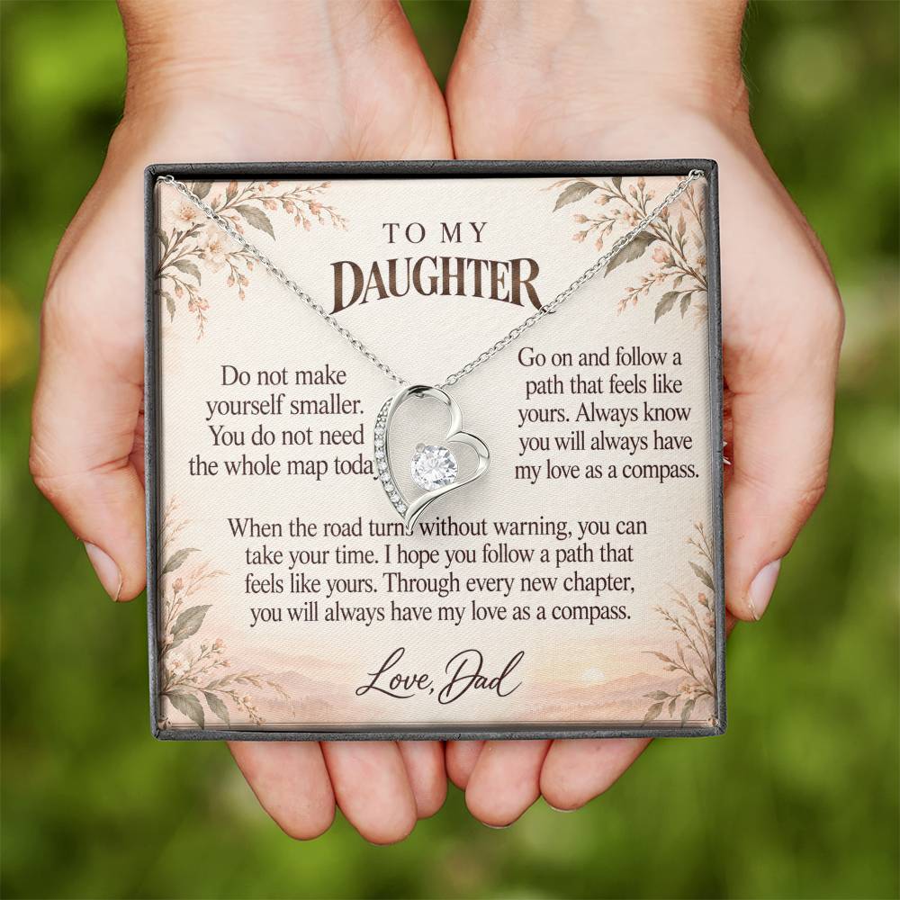 C577 - The Long Road Ahead And A Promise To Carry Into New Chapters - Forever Love Necklace