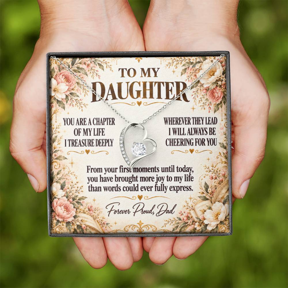 C287 - You Do Not Have To Be Perfect To Make Me Proud You Only Have To Be Yourself - Forever Love Necklace