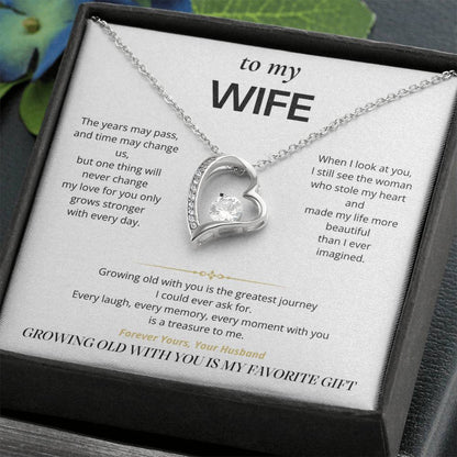 S3 - Growing Old With You – Forever Love Necklace From Husband