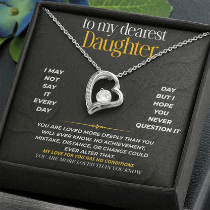 S207 - I Hope You Always Know How Loved You Are – Forever Love Necklace From Dad